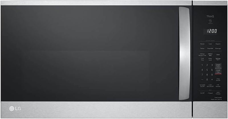 LG MVEM1825F 1.8 cu. ft. Smart Over-the-Range Microwave — main product image