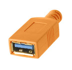 Tether Tools CUCA415-ORG USB-C Extender Cable 15ft Orange