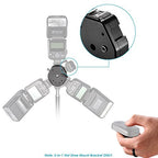 Neewer 3-in-1 - Octagonal Hot Shoe Mount Bracket