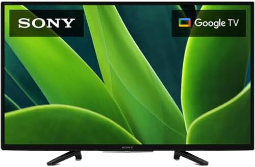 Sony KD32W830K 32-inch HD HDR Smart LED TV Bundle Renewed