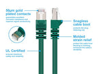 Monoprice 124372 Cat6A Ethernet Patch Cable 14ft