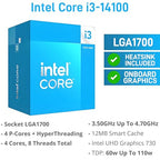 Dell 2026 Edition Tower Desktop PC with Core i3 and DDR5