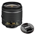 Nikon D5600 DSLR Camera with Lenses Bundle (Renewed)