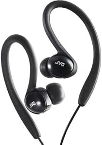 JVC HAEBX5B Sport Clip On-Ear Headphones - Black