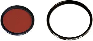 Tiffen 405R25 & 405UVP Filters: 40.5mm Red & UV Protection