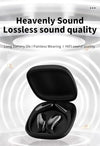 JENKRJOPV Open-Ear Bluetooth Headphones with Dual Dynamic Drivers