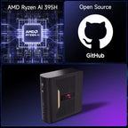 NIMO Nexus Ultra Mini 395 AI NAS Mini PC Workstation