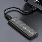 NICEKEY Aluminum M.2 SATA NGFF SSD Enclosure, USB 3.2 Gen 1