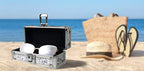 Vaultz VZ03894 Locking Sunglass Case Silver Glitter