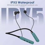 TANKASE Neckband Bluetooth Earbuds with Magnetic U-Shape Design