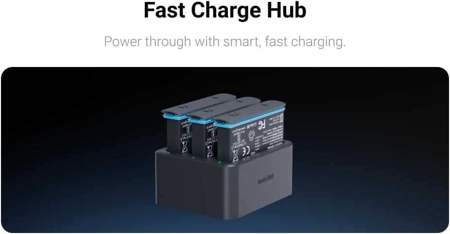 Insta360 X4 Battery only 2290mAh Fast Charger Bundle