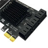 CFNXKTWBR ASM1166 6-Port SATA III PCIe Controller Card