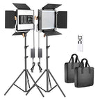 Neewer 90096328 480 LED Video Light Kit Remote