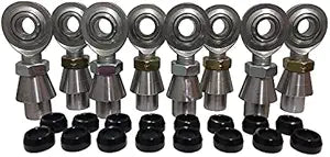 QSC 5/8 Economy 4-Link Rod End Kit Aluminum Spacers
