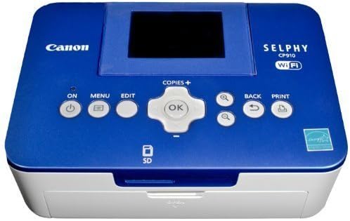 Canon SELPHY CP910 BLUE Wireless Color Photo Printer