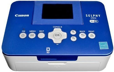 Canon SELPHY CP910 BLUE Wireless Color Photo Printer