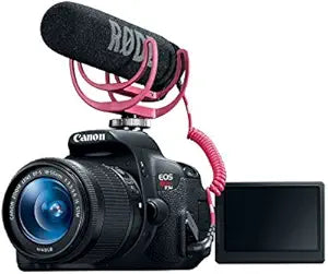 Canon EOS Rebel T5i 18MP Touchscreen DSLR Camera