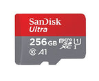 SanDisk SDSQUAR-256G-GN6MA 256GB MicroSD Card Galaxy Bundle