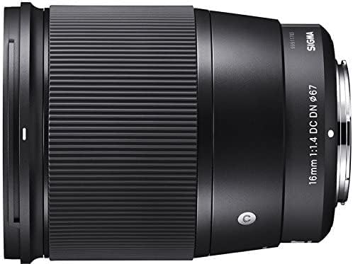 Sigma 402965 16mm f/1.4 DC DN Sony E Lens Bundle