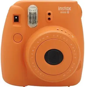 Fujifilm Instax Mini 8 Instant Film Camera - Vivid Orange Renewed — main product image