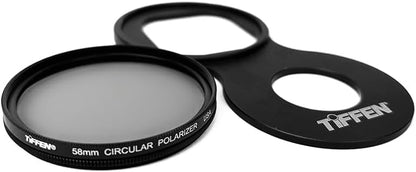 Tiffen SP58FA14PRMSGKAMZ 58mm iPhone Filter Kit with Circular Polarizer