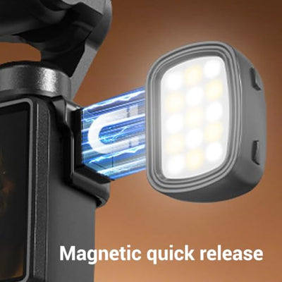 Yunseity Magnetic LED Fill Light for DJI Osmo Pocket 4