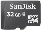 SanDisk SDSDQM-004G-B35N 4GB Mobile MicroSDHC Class 4 Memory Card
