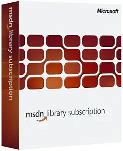 Microsoft 318-00698 MSDN Library 2005 Developer Subscription
