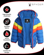 Spyder Winter Jacket Baby Boys' Heavyweight Quilted Puffer Parka