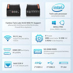 Montvfieto 5-Bay M.2 NVMe Mini PC NAS Server
