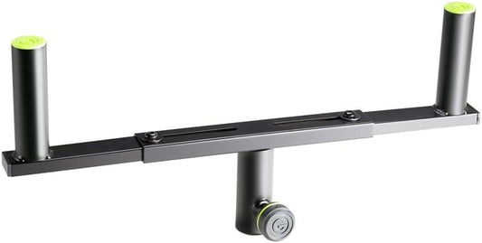 Gravity GRGSAT36B Black Speaker Stand T-Bar