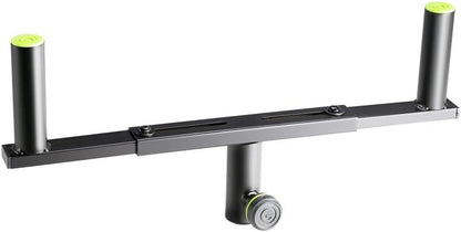 Gravity GRGSAT36B Black Speaker Stand T-Bar