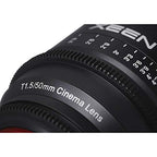 Rokinon XN50-PL Xeen 50mm T1.5 PL Mount Lens Bundle