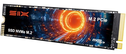 SIX X7400 1TB PCIe 4.0 NVMe SSD with Heatsink — main product image