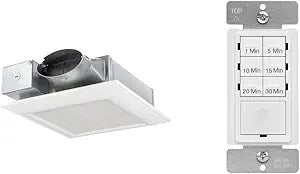 Panasonic FV-0510VS1 WhisperValue DC Fan Timer Combo