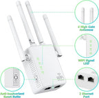 Jancane WiFi Range Extender and Wireless Signal Booster