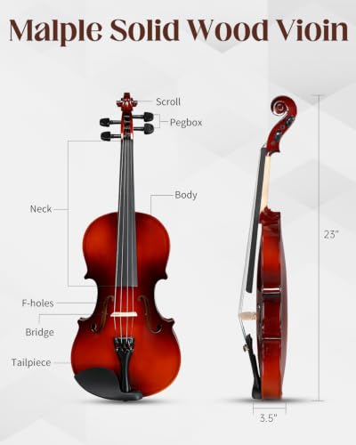 Ktaxon 4/4 Full Size Beginner Acoustic Violin Kit — main product image