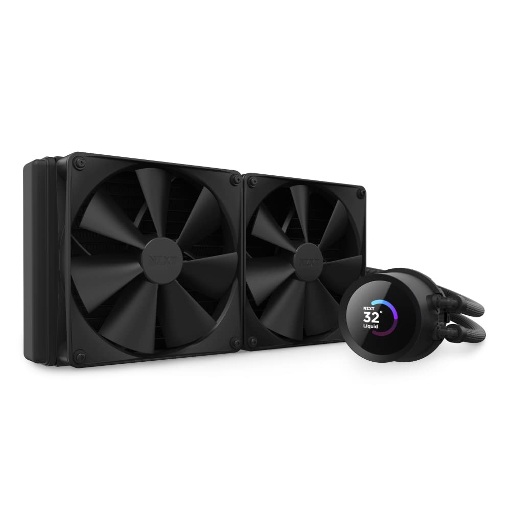 NZXT RL-KN280-B1 Kraken 280mm AIO CPU Liquid Cooler Black