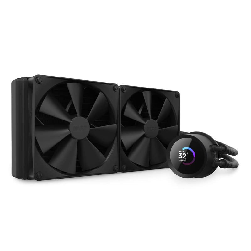 NZXT RL-KN280-B1 Kraken 280mm AIO CPU Liquid Cooler Black — main product image