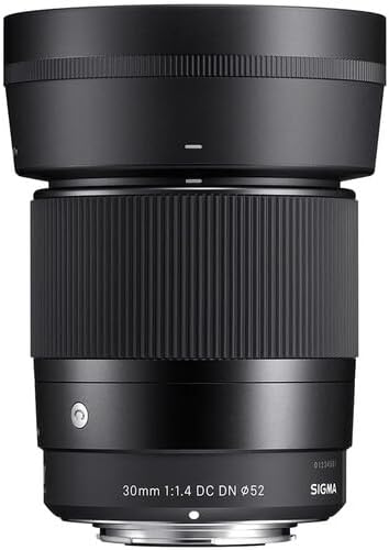 Sigma 302972 30mm f/1.4 DC DN RF Mount Lens Bundle