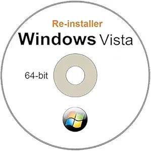 Microsoft Vista Ultimate 64-Bit Reinstallation DVD
