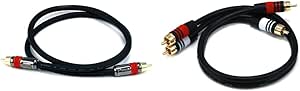 Monoprice 102681 RG6 Coaxial Audio Cable & RCA Cable Bundle