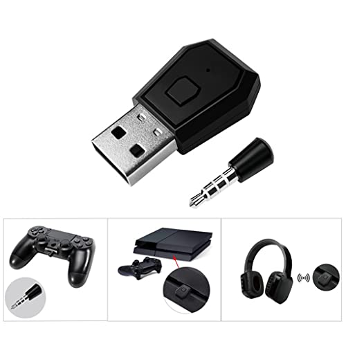 QLECMSGSW Bluetooth 5.0 Audio Adapter Dongle with Microphone — main product image