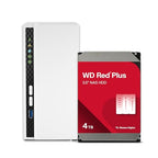 QNAP TS-233-24W-US 2-Bay NAS 4TB WD Red Bundle