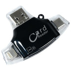 BoxWave AllReader Four-Interface SD and microSD Card Reader