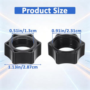 ZAHESIDS Car Phone Mount Tightening Nuts for 17mm Ball Adapters