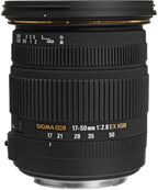 Sigma 583101 17-50mm f/2.8 Canon EF Lens Bundle
