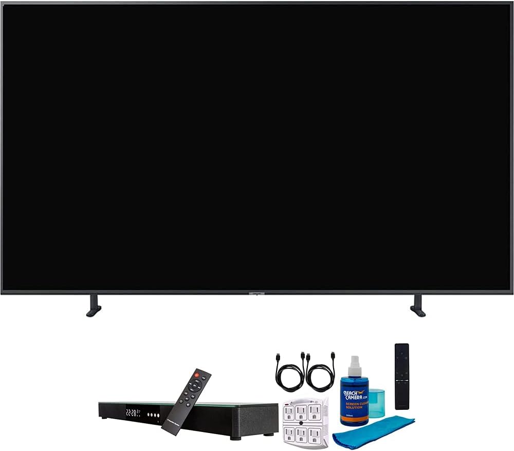 Samsung UN49RU8000 49" 4K UHD Smart TV Soundbar Bundle