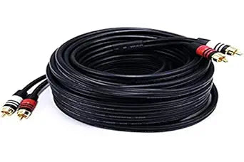 Monoprice 102867 A/V Cable 2 RCA M/M 35ft — main product image