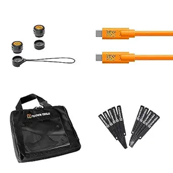 Tether Tools BTKC15-ORG TetherPro USB-C Starter Kit, Orange